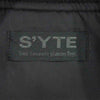 Yohji Yamamoto ヨウジヤマモト UV-Y08-912 S'YTE Pe/Rayon Gabardine Stretch Padding Big Long MA-1 ブラック系 3【美品】【中古】