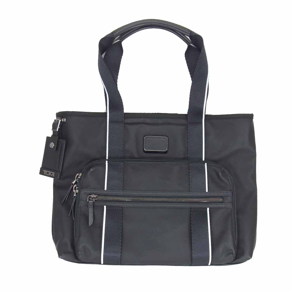 TUMI トゥミ 1319981077 ALPHA BRAVO アルファ ブラボー イースト ウエスト トート バック ブラック系【美品】【中古】