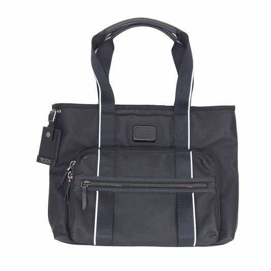 TUMI トゥミ 1319981077 ALPHA BRAVO アルファ ブラボー イースト ウエスト トート バック ブラック系【美品】【中古】