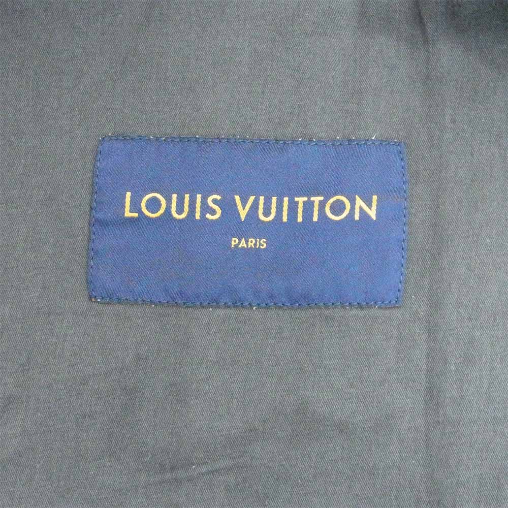 LOUIS VUITTON ルイ・ヴィトン 19AW HHA01WOTS 3D ディテール デニム トラッカー ジャケット グレー系 48【新古品】【未使用】【中古】