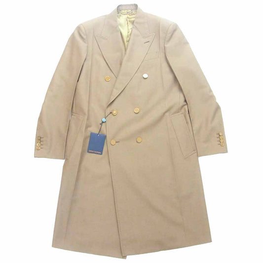 LOUIS VUITTON ルイ・ヴィトン RM191-JMD-HGC70E ステッチデザイン ダブル チェスター コート ブラウン系 48【新古品】【未使用】【中古】