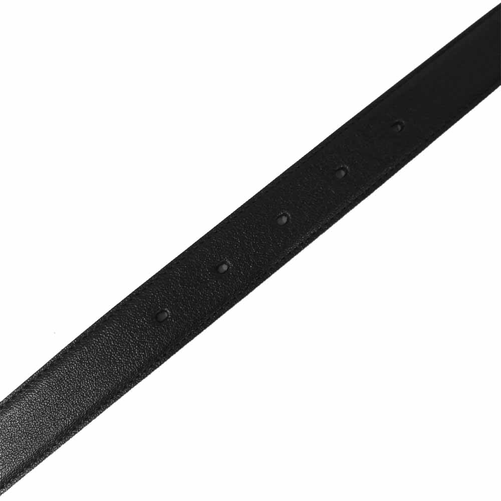 SAINT LAURENT サンローラン GRZ510520 レザー ベルト ブラック系【極上美品】【中古】