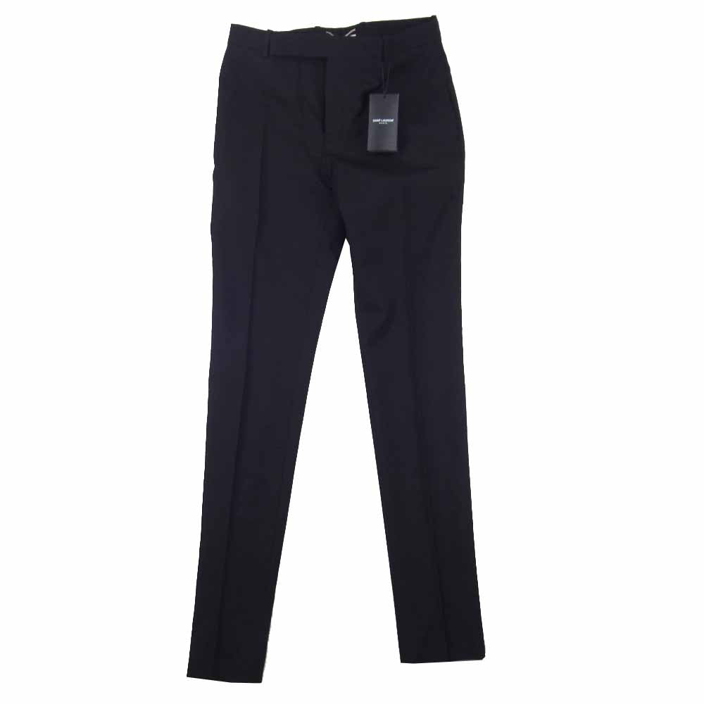 SAINT LAURENT サンローラン 20SS 510213 Y404W ノッチドラペル 2B セットアップ スーツ ブラック系 46【新古品】【未使用】【中古】