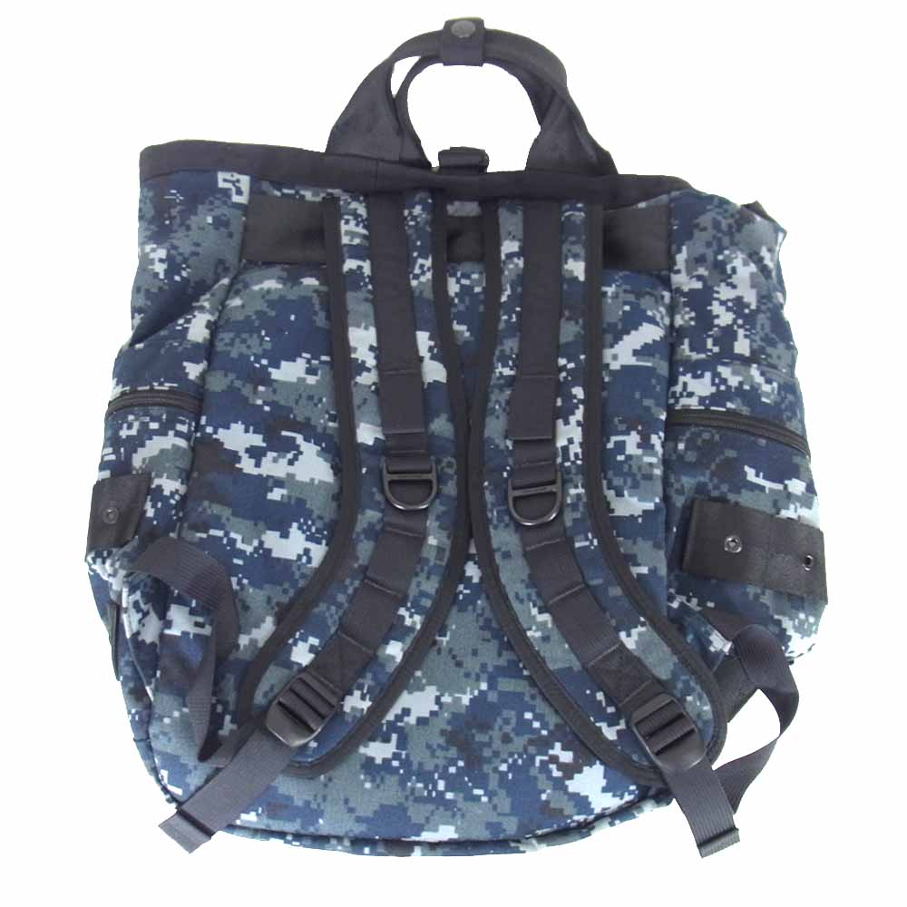 BRIEFING ブリーフィング BRF146219 GYM PACK 2WAY ジム パック トート バッグ リュック ブルー系【極上美品】【中古】
