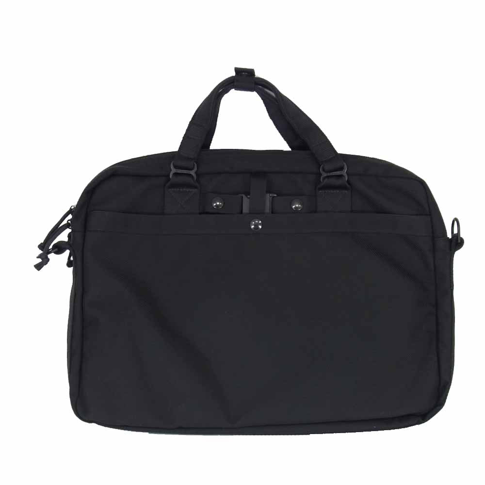 BRIEFING ブリーフィング BRF117219 B4 OVER TRIP 2WAY  オーバー トリップ ショルダー ビジネス バッグ ブラック系【極上美品】【中古】