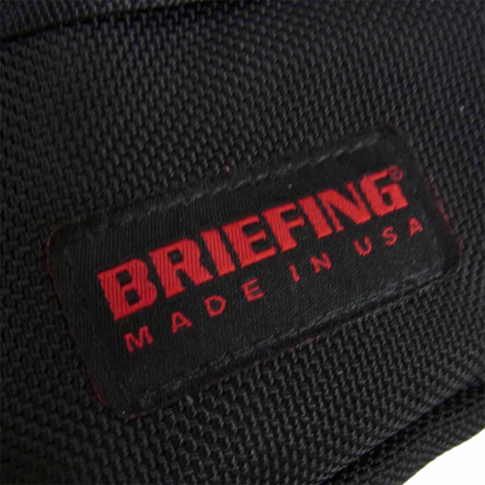 BRIEFING ブリーフィング BRF117219 B4 OVER TRIP 2WAY  オーバー トリップ ショルダー ビジネス バッグ ブラック系【極上美品】【中古】