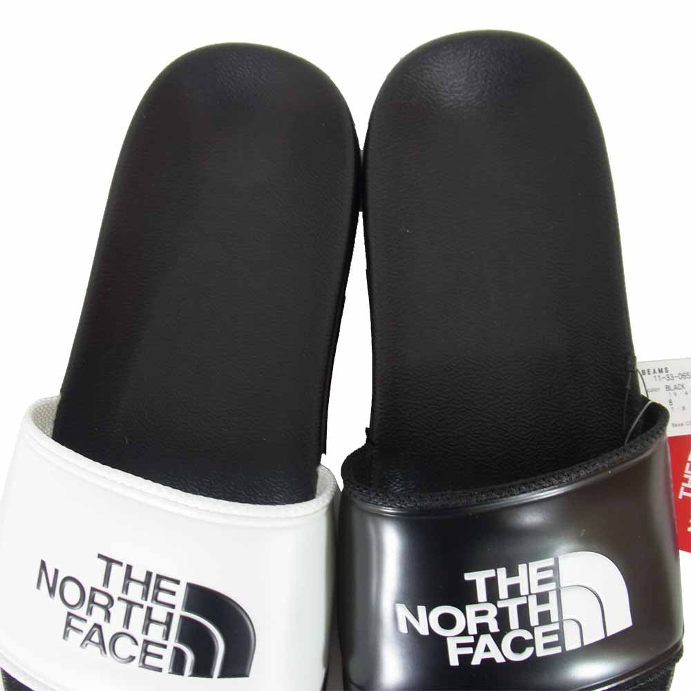 THE NORTH FACE ノースフェイス NF01940B × BEAMS ビームス Base Camp Slide ベース キャンプ スライド サンダル ブラック系 26cm【新古品】【未使用】【中古】