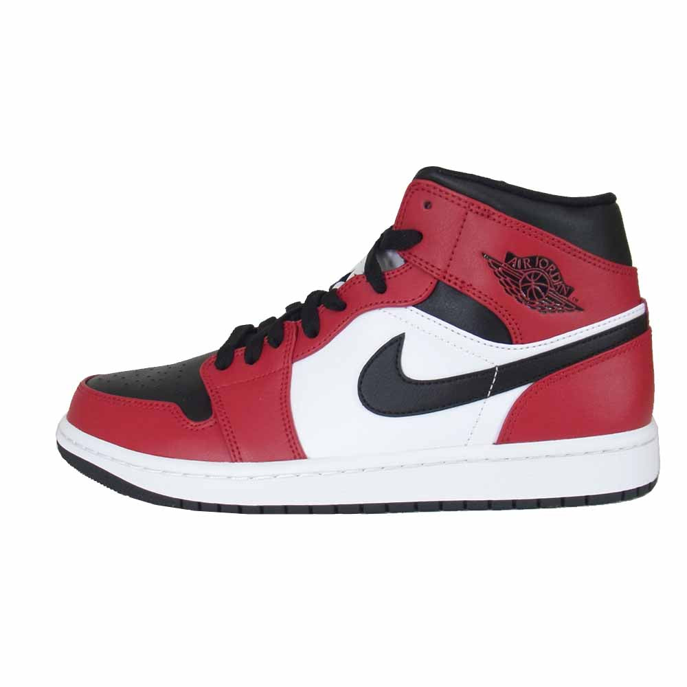 NIKE ナイキ 554724-069 AIR JORDAN 1 MID エア ジョーダン ミッド レッド系 26.5cm【新古品】【未使用】【中古】