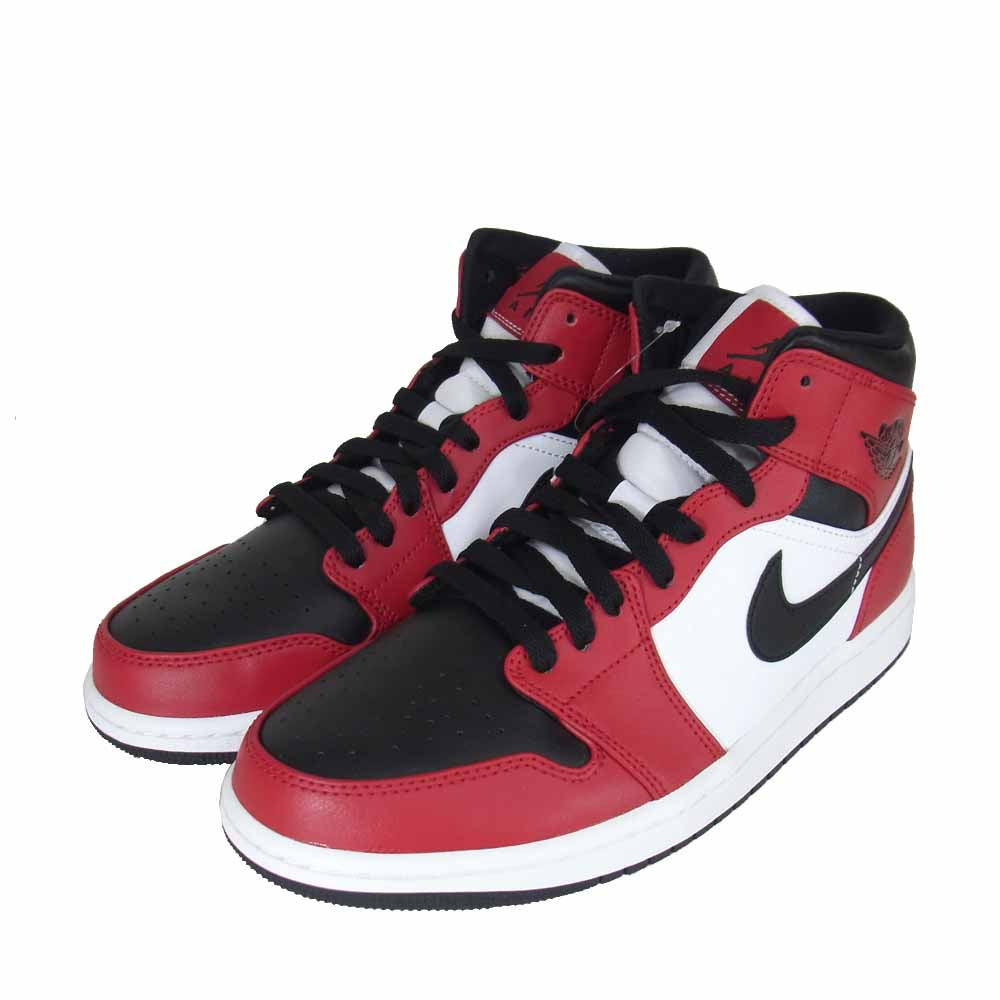 NIKE ナイキ 554724-069 AIR JORDAN 1 MID エア ジョーダン ミッド レッド系 26.5cm【新古品】【未使用】【中古】