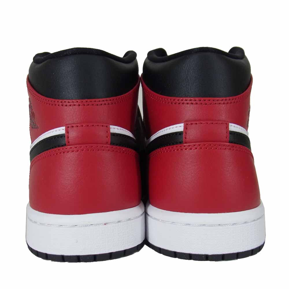 NIKE ナイキ 554724-069 AIR JORDAN 1 MID エア ジョーダン ミッド レッド系 26.5cm【新古品】【未使用】【中古】