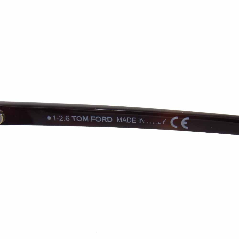 TOM FORD トムフォード TF248 Henry ヘンリー ウェリントン サングラス アイウェア ブラウン系 53□20 145【中古】