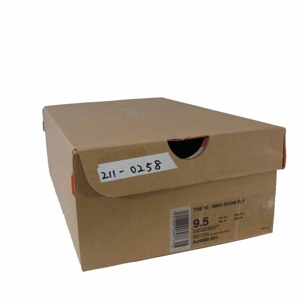 NIKE ナイキ AJ4588-001 × OFF-WHITE オフホワイト ZOOM FLY ズームフライ グレー系 27.5【中古】
