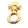 CHROME HEARTS クロムハーツ（原本無） 22k STACK CH PLUS CHプラス スタック ダイヤ チャーム ペンダントトップ ゴールド系【中古】