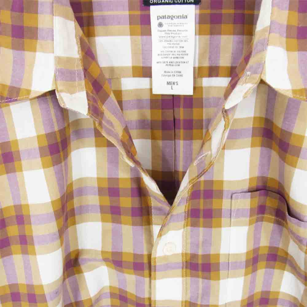 patagonia パタゴニア 53962 Fezzman Shirt フェズマン シャツ ブラウン系 L【中古】