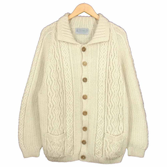 INVERALLAN インバーアラン 3A LUMBER CARGIGAN ランバーカーディガン オフホワイト系 サイズ表記無【中古】