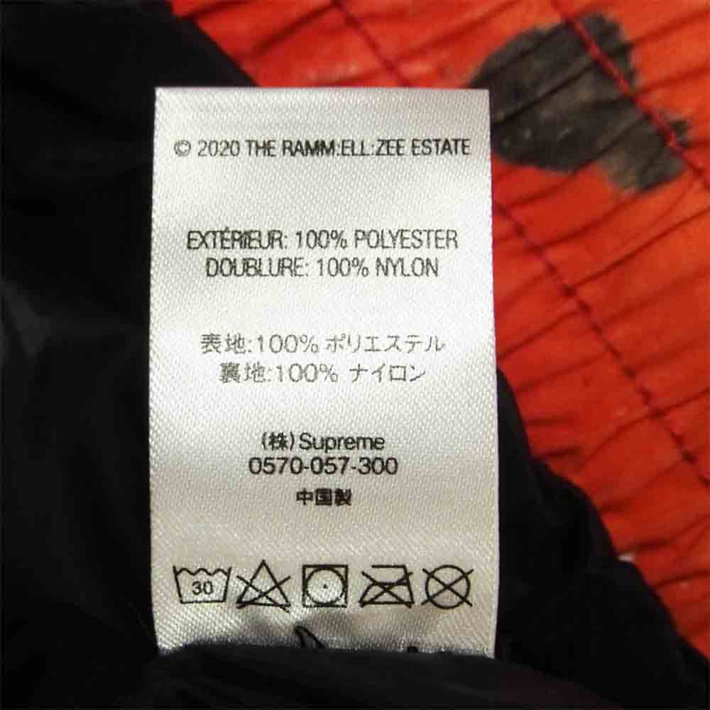 Supreme シュプリーム 20SS GORE-TEX PANT ゴアテックス パンツ ラメルジー レッド系 M【新古品】【未使用】【中古】