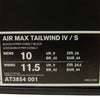 Supreme シュプリーム 19SS AT3854-001 ナイキ NIKE AIR MAX TAILWIND 4 エアマックス テイルウインド 4 スニーカー ブラック系 28cm【新古品】【未使用】【中古】