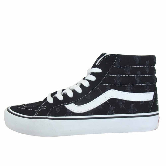 Supreme シュプリーム VN0A38Z32DC VANS バンズ Sk8-Hi Reissue Pro スケート ハイ ハイカット スニーカー ブラック系 ホワイト系 28.0cm【新古品】【未使用】【中古】