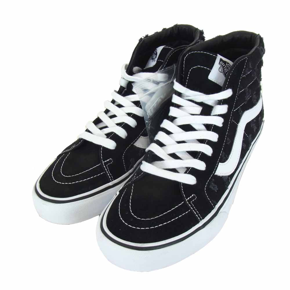 Supreme シュプリーム VN0A38Z32DC VANS バンズ Sk8-Hi Reissue Pro スケート ハイ ハイカット スニーカー ブラック系 ホワイト系 28.0cm【新古品】【未使用】【中古】