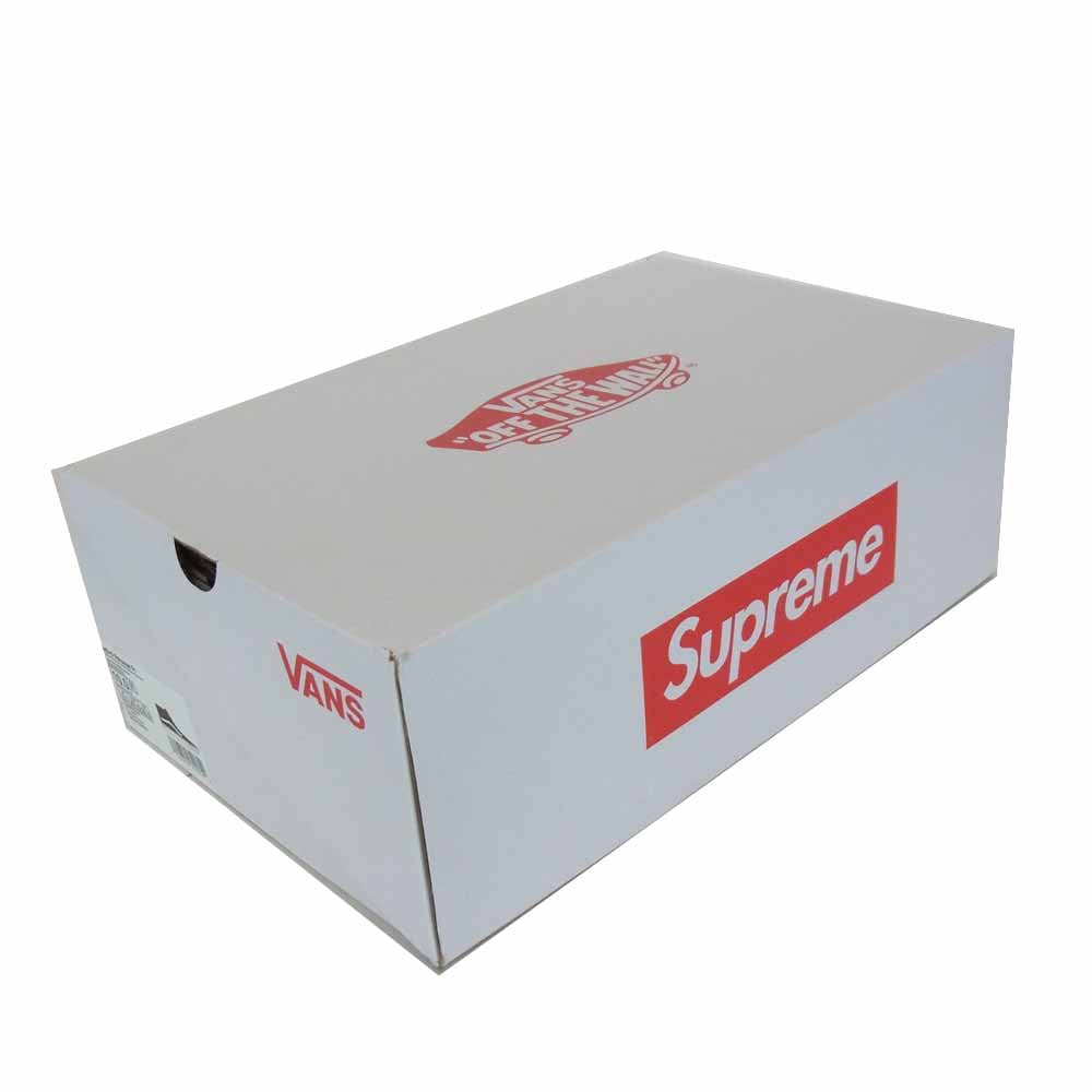 Supreme シュプリーム VN0A38Z32DC VANS バンズ Sk8-Hi Reissue Pro スケート ハイ ハイカット スニーカー ブラック系 ホワイト系 28.0cm【新古品】【未使用】【中古】