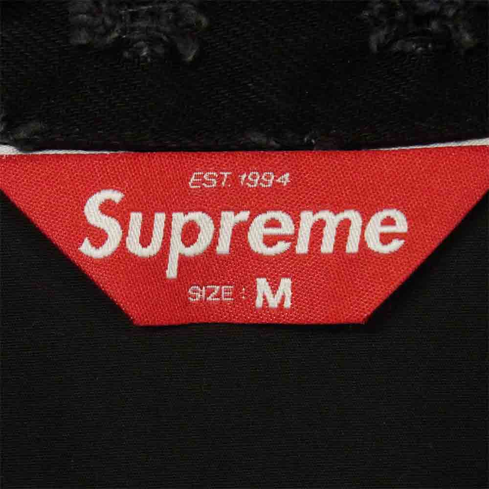 Supreme シュプリーム 20SS Hole Punch Denim Trucker Jacket ホール パンチ デニム トラッカー ジャケット ブラック系 M【極上美品】【中古】