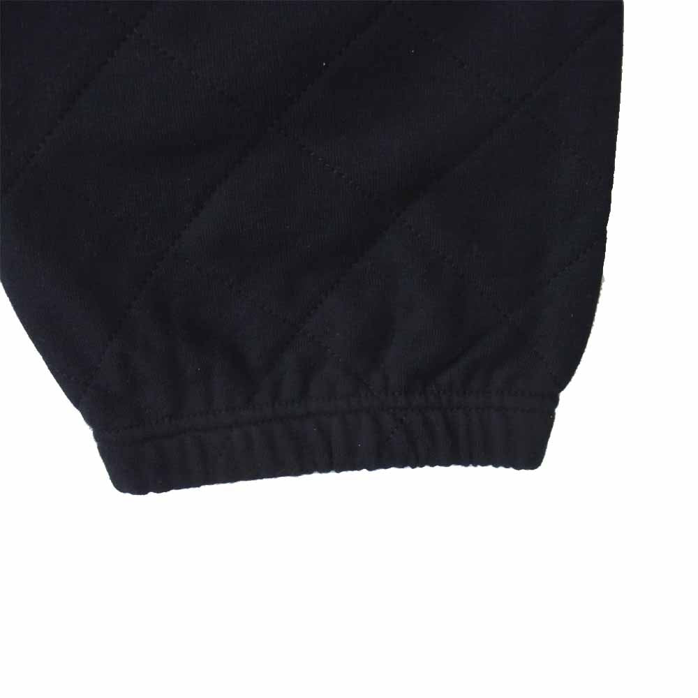 Supreme シュプリーム 18AW Quilted Sweatpant ロゴ 刺繍 キルティング スウェット パンツ ブラック系 M【美品】【中古】