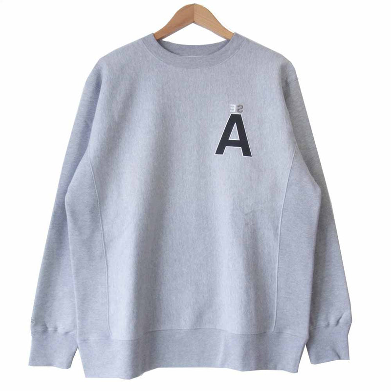 ウィンダンシー WDS-CS-236 CREW NECK クルーネック スウェット グレー系 XL【新古品】【未使用】【中古】