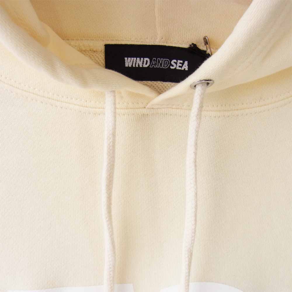 ウィンダンシー WDS-CSTF-06-01 × ケースティファイ CASETIFY Hoodie フーディー スウェットパーカー オフホワイト系 XL【新古品】【未使用】【中古】