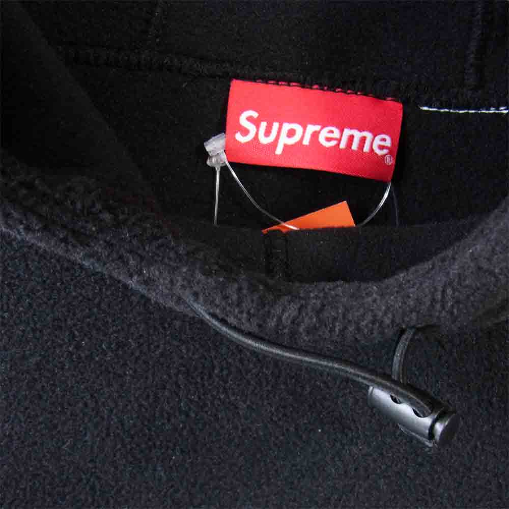 Supreme シュプリーム 20AW Polartec Hooded Sweatshirt ポーラテックフリース パーカー ブラック系 L【新古品】【未使用】【中古】