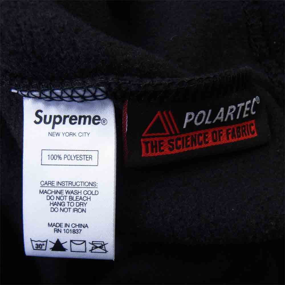 Supreme シュプリーム 20AW Polartec Hooded Sweatshirt ポーラテックフリース パーカー ブラック系 L【新古品】【未使用】【中古】