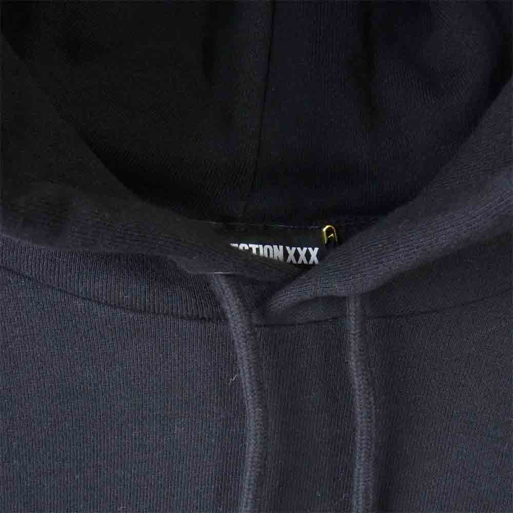 ゴッドセレクション 20SS GX-S20-WSHD-03 × ウィンダンシー WIND AND SEA monogram HOODIE スウェットパーカー ブラック系 XL【新古品】【未使用】【中古】