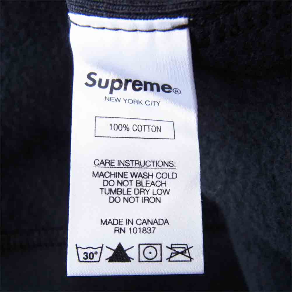 Supreme シュプリーム 20AW Cross Box Logo Hooded Sweatshirt クロス ボックスロゴ プルオーバーパーカー ブラック系 L【新古品】【未使用】【中古】