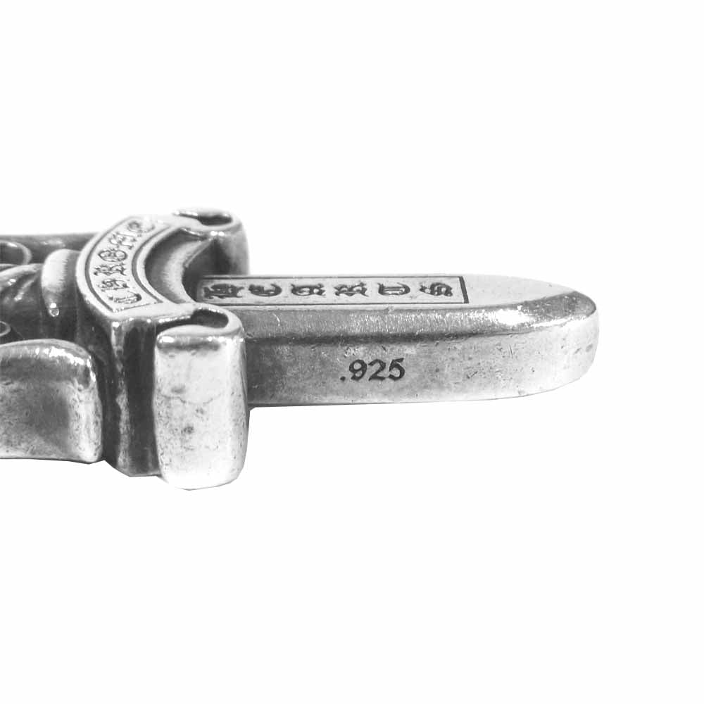 CHROME HEARTS クロムハーツ（原本有） ダブルダガー ペンダントトップ シルバー925 シルバー系【中古】