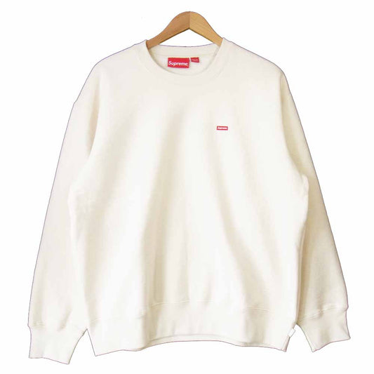 Supreme シュプリーム 20AW Small Box Crewneck スモール ボックスロゴ スウェット ホワイト系 M【極上美品】【中古】