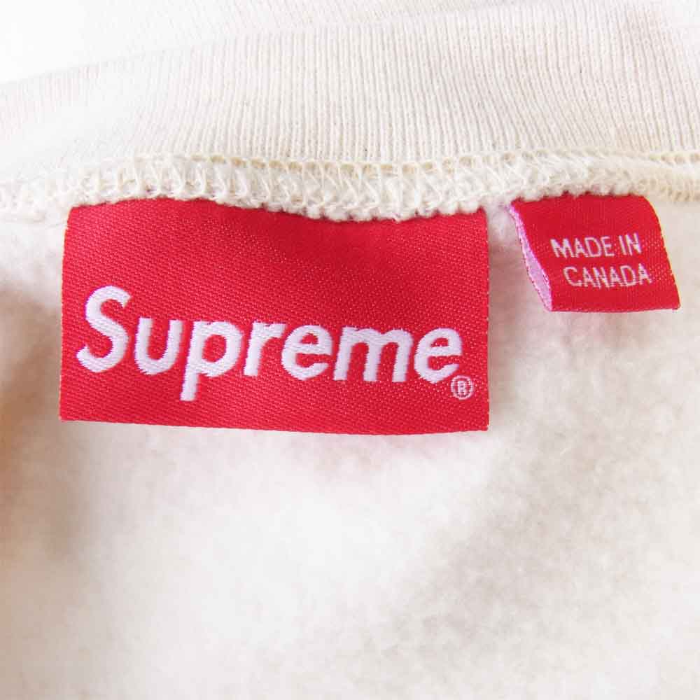 Supreme シュプリーム 20AW Small Box Crewneck スモール ボックスロゴ スウェット ホワイト系 M【極上美品】【中古】