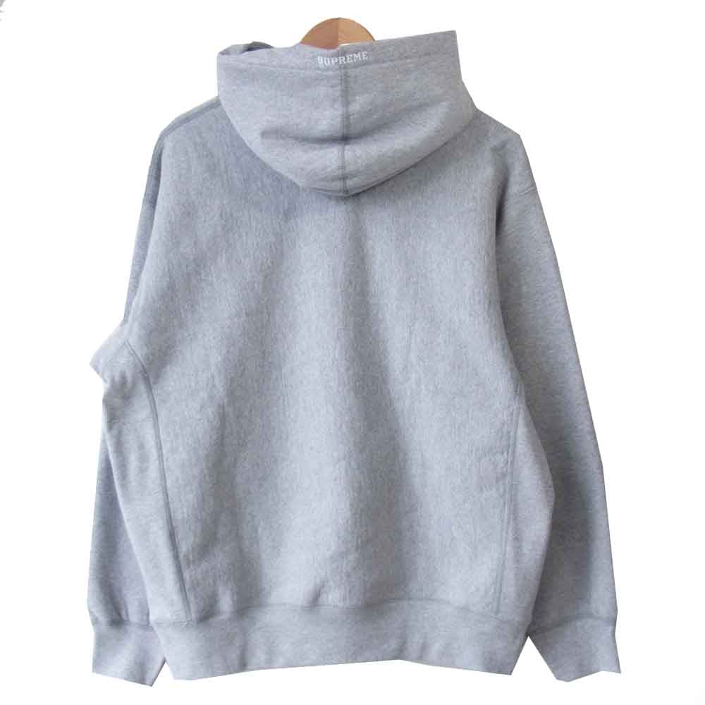 Supreme シュプリーム 20AW S Logo Hooded Sweatshirt S ロゴ プルオーバー パーカー グレー系 M【極上美品】【中古】