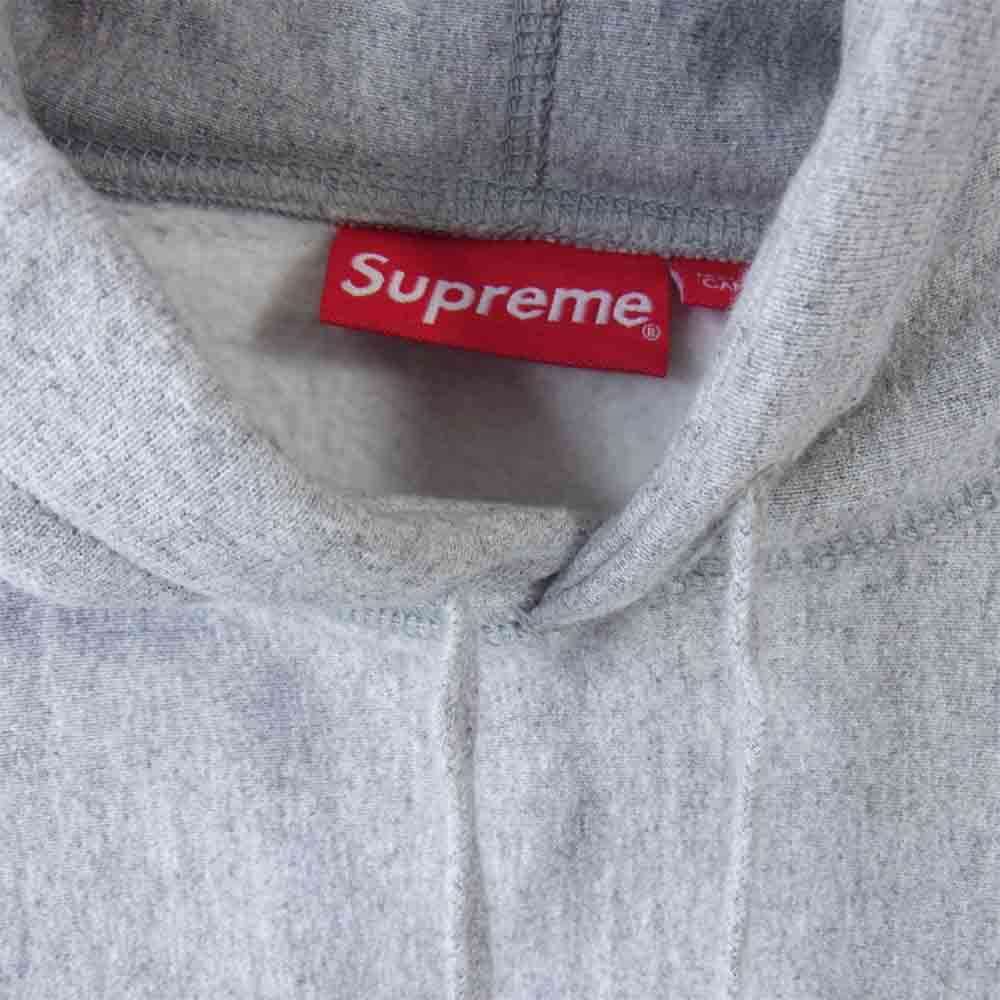 Supreme シュプリーム 20AW S Logo Hooded Sweatshirt S ロゴ プルオーバー パーカー グレー系 M【極上美品】【中古】