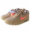 NIKE ナイキ AA7293-200 × OFF-WHITE オフホワイト AIR MAX 90 Desert Ore エアマックス スニーカー ベージュ系 27【極上美品】【中古】