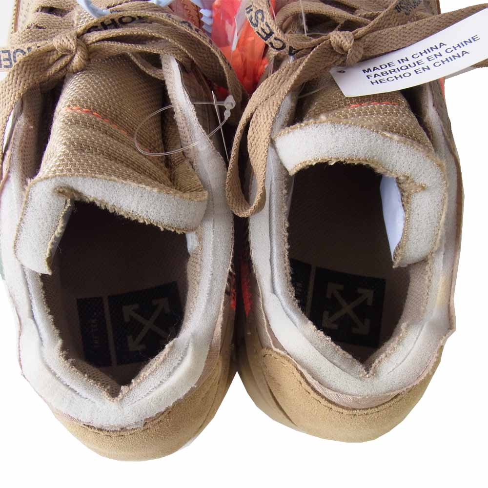 NIKE ナイキ AA7293-200 × OFF-WHITE オフホワイト AIR MAX 90 Desert Ore エアマックス スニーカー ベージュ系 27【極上美品】【中古】