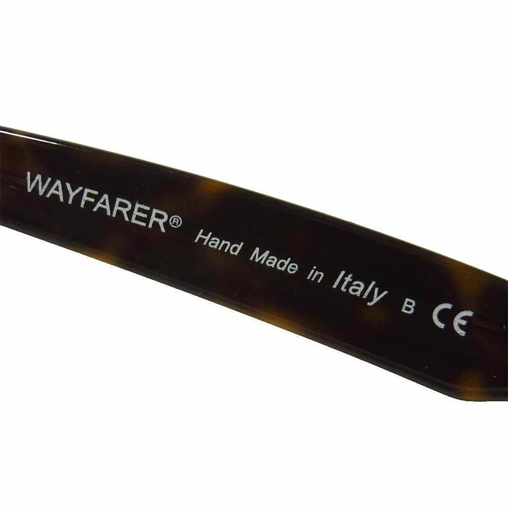 Ray-Ban レイバン RB2140-F ORIGINAL WAYFARER CLASSIC オリジナル ウェイファーラー クラシック サングラス ブラウン系 52□22【美品】【中古】