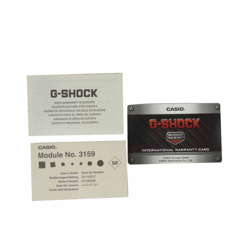 G-SHOCK ジーショック GW-M5610 電波ソーラー 腕時計 ウォッチ タイ製 ブラック系【美品】【中古】