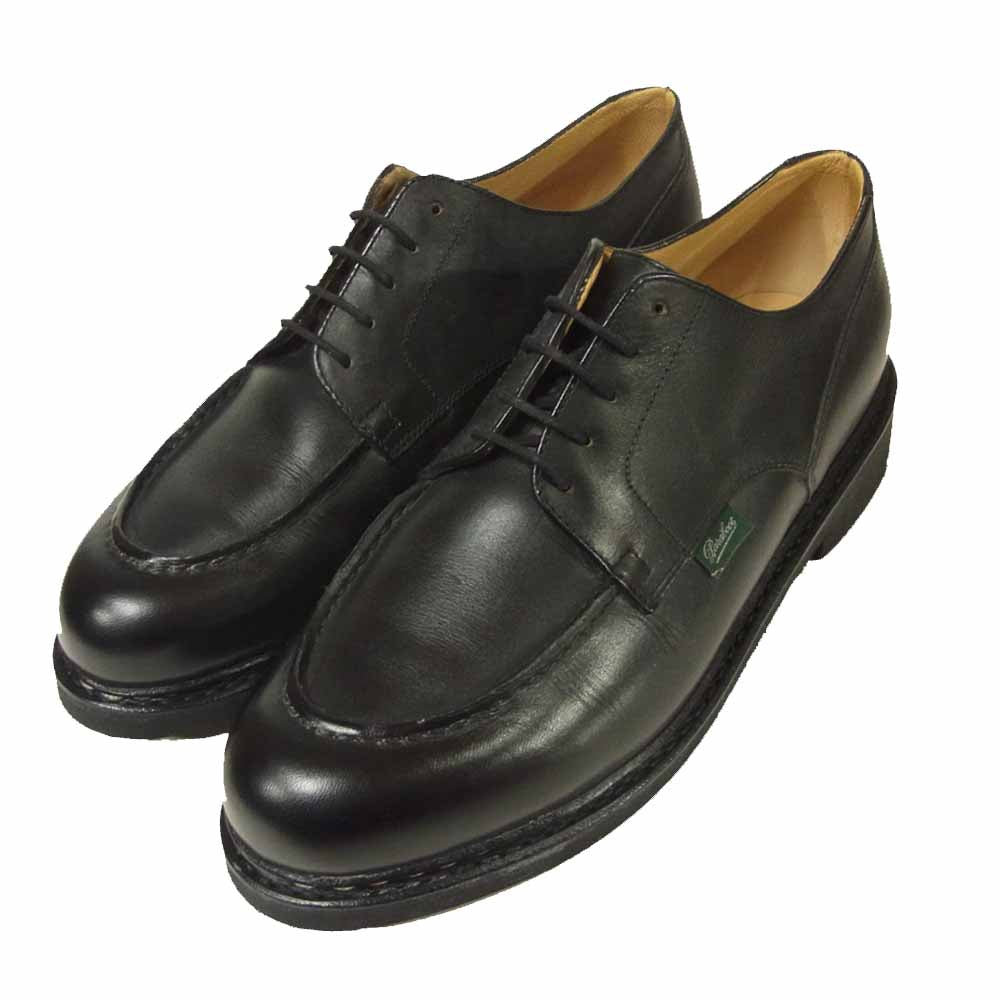 Paraboot パラブーツ 710709 CHAMBORD シャンボード シューズ フランス製 ブラック系 8.5【美品】【中古】