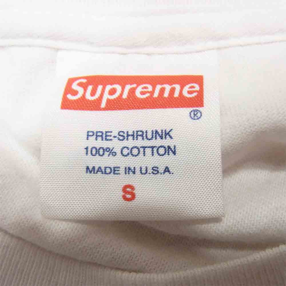 Supreme シュプリーム 16AW DASH SNOW TEE ダッシュ スノー Tシャツ  ホワイト系 S【中古】