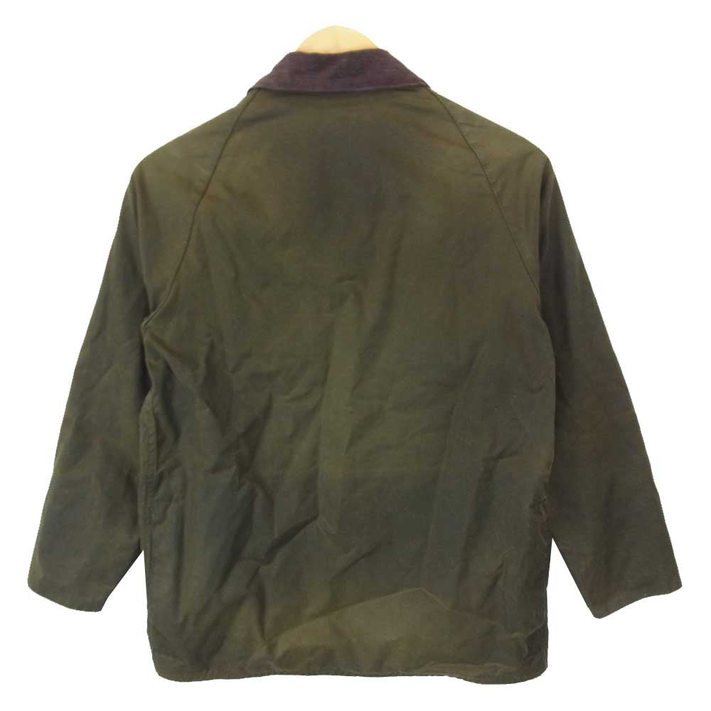Barbour バブアー 1402119 国内正規品 英国製 レディース CLASSIC BEAUFORT クラシック ビューフォート オイルド ジャケット カーキ系 XL【中古】