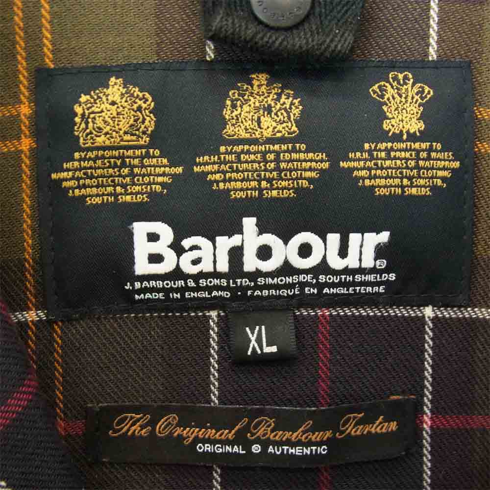 Barbour バブアー 1402119 国内正規品 英国製 レディース CLASSIC BEAUFORT クラシック ビューフォート オイルド ジャケット カーキ系 XL【中古】