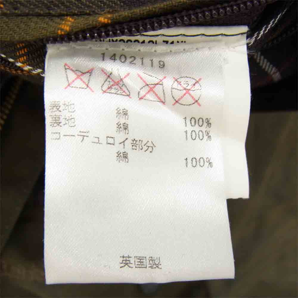 Barbour バブアー 1402119 国内正規品 英国製 レディース CLASSIC BEAUFORT クラシック ビューフォート オイルド ジャケット カーキ系 XL【中古】