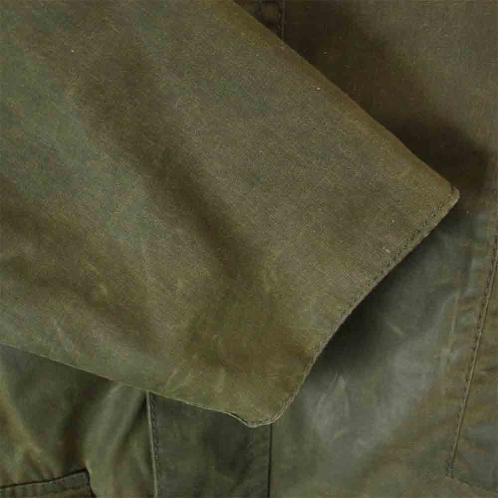 Barbour バブアー 1402119 国内正規品 英国製 レディース CLASSIC BEAUFORT クラシック ビューフォート オイルド ジャケット カーキ系 XL【中古】