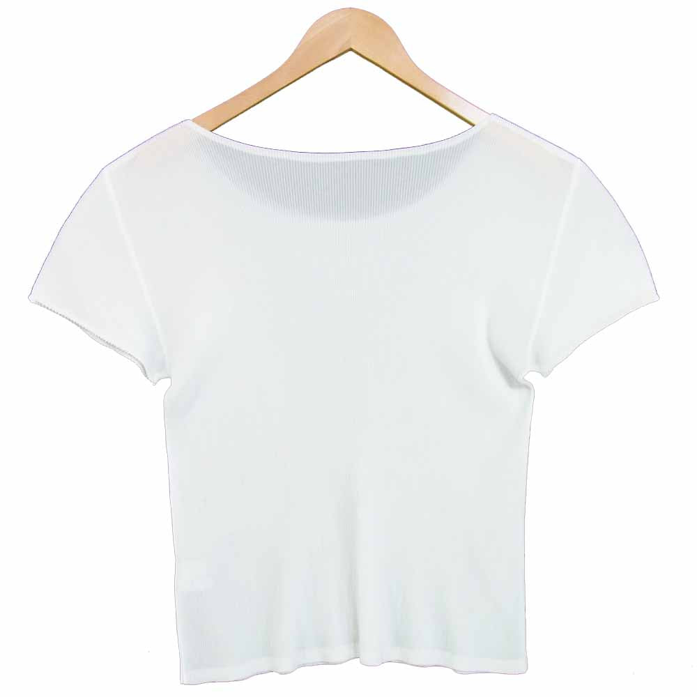 PLEATS PLEASE プリーツプリーズ ISSEY MIYAKE イッセイミヤケ カットソー ホワイト系 3【中古】