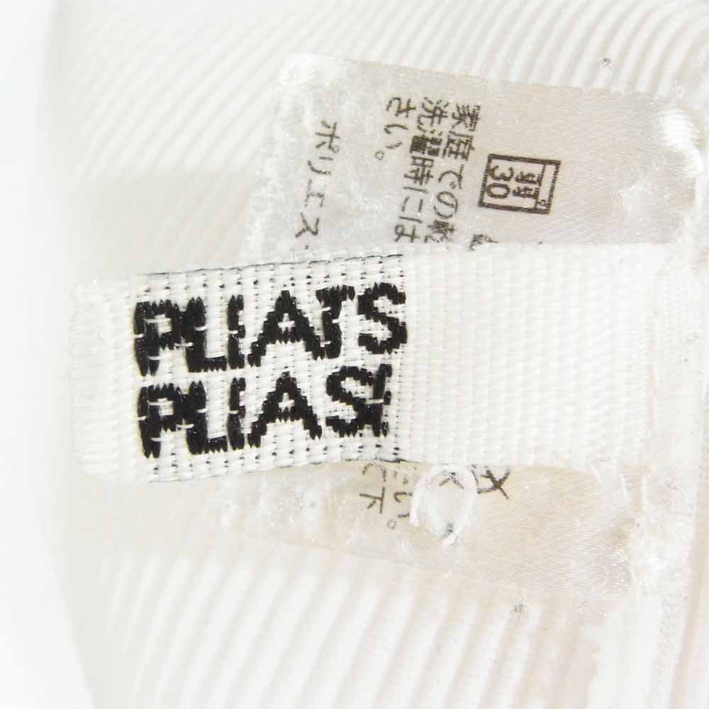 PLEATS PLEASE プリーツプリーズ ISSEY MIYAKE イッセイミヤケ カットソー ホワイト系 3【中古】