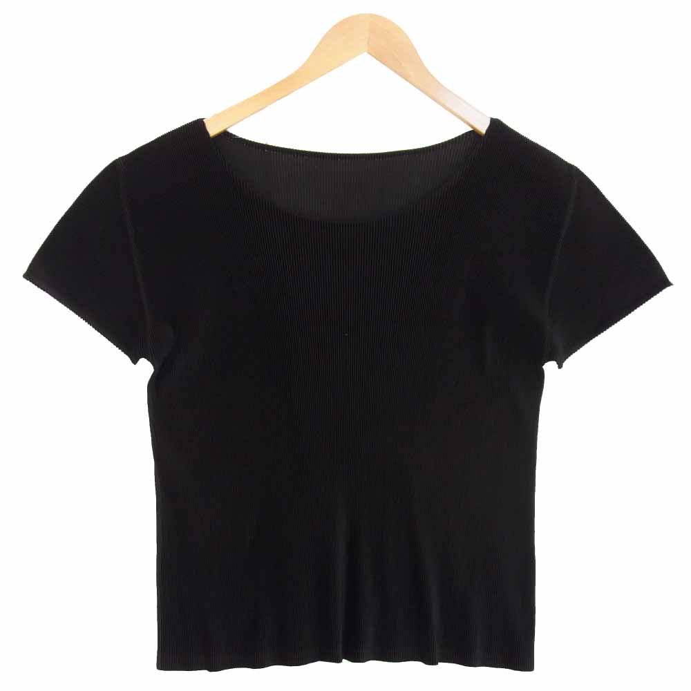 PLEATS PLEASE プリーツプリーズ ISSEY MIYAKE イッセイミヤケ カットソー Tシャツ ブラック系 3【中古】